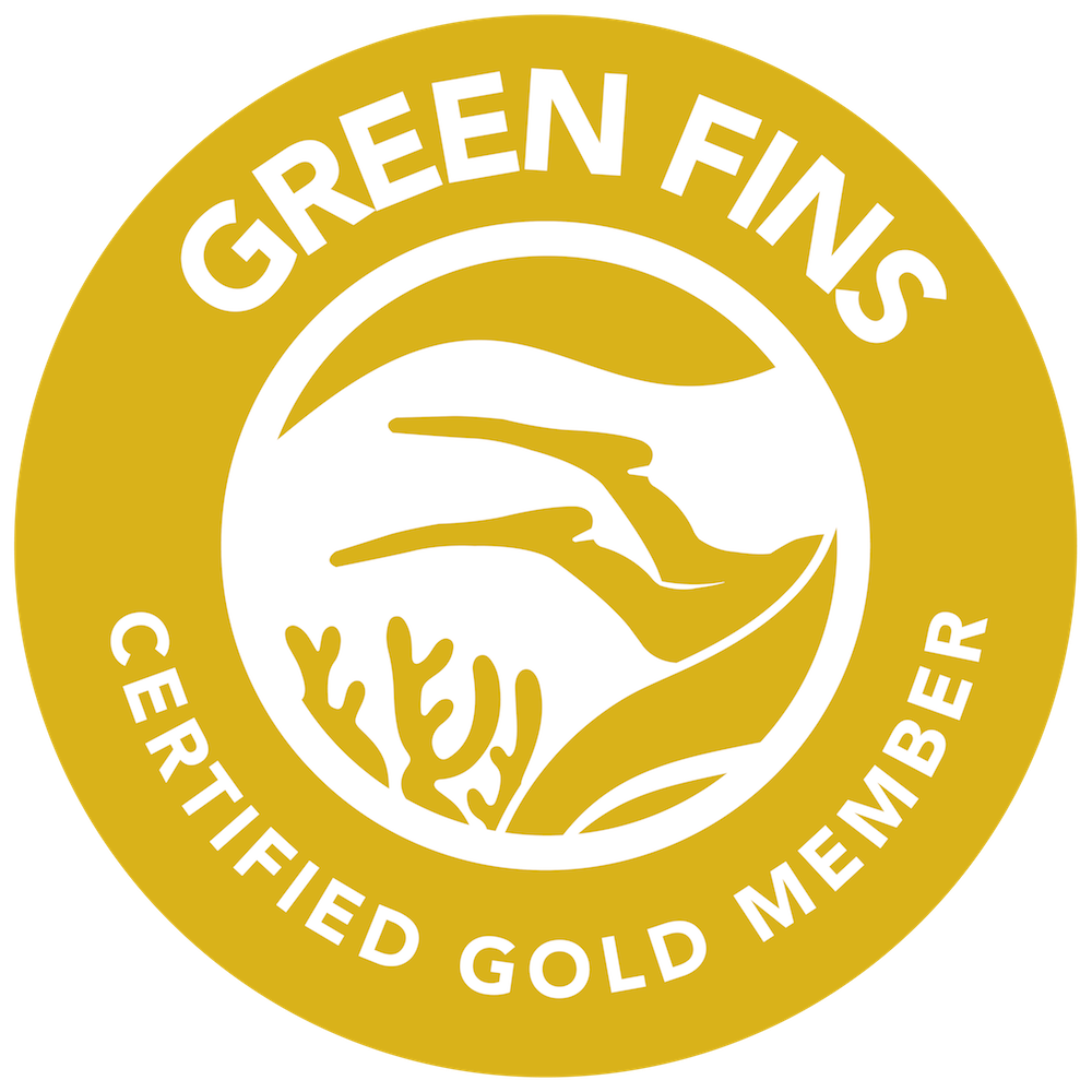 Stamp Green Fins Certified Gold Member